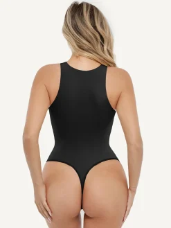 Shapewear Cloudsense Sleeveless Cutaway Round Neck Bodysuit