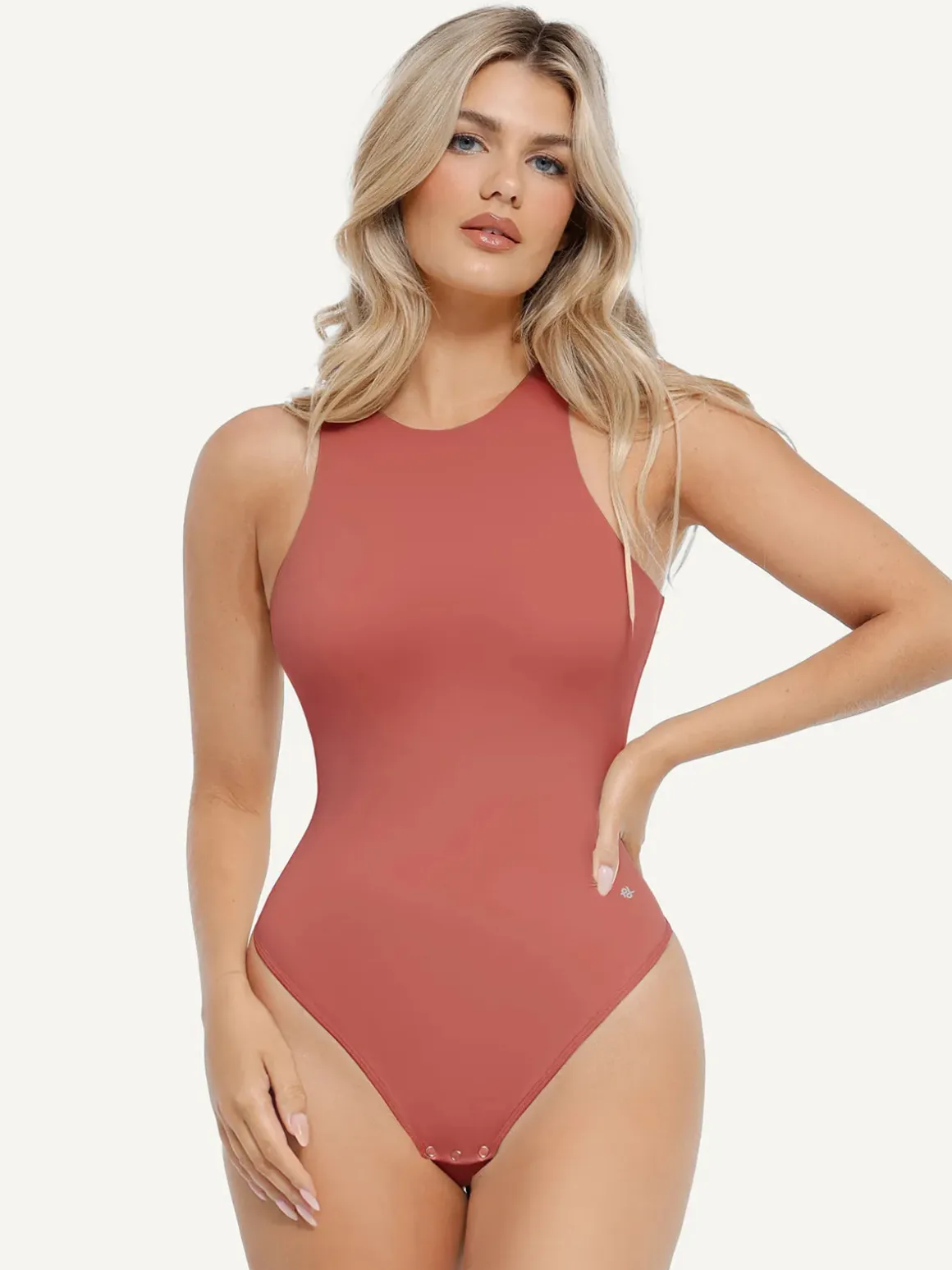 Shapewear Cloudsense Sleeveless Cutaway Round Neck Bodysuit