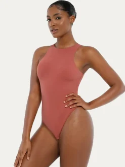 Shapewear Cloudsense Sleeveless Cutaway Round Neck Bodysuit
