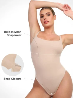 Shapewear CloudSense Soft Sculpting Thong Cami Bodysuit