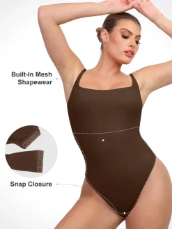 Shapewear CloudSense Soft Sculpting Thong Cami Bodysuit