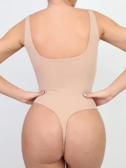 Shapewear CloudSense Tank Neck Low Back Sculpting Bodysuit
