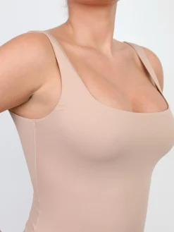 Shapewear CloudSense Tank Neck Low Back Sculpting Bodysuit