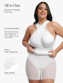 Shapewear Convertible Infinity Sculpting Midi Dress