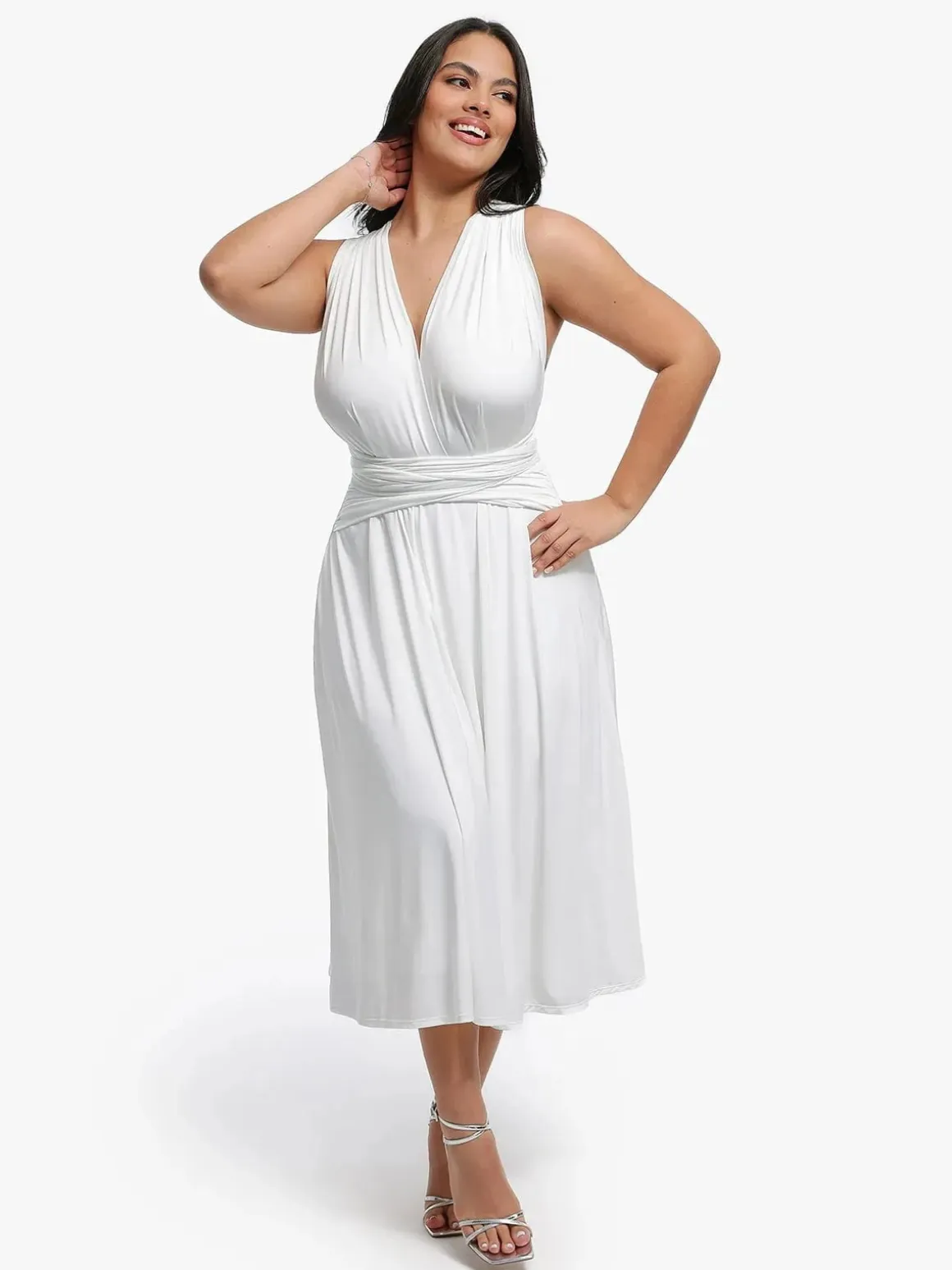 Shapewear Convertible Infinity Sculpting Midi Dress
