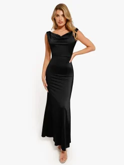 Shapewear Convertible Shine Sculpting Mermaid Dress
