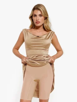 Shapewear Convertible Shine Sculpting Mermaid Dress
