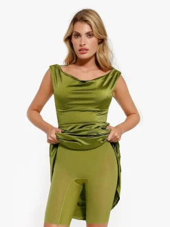 Shapewear Convertible Shine Sculpting Mermaid Dress