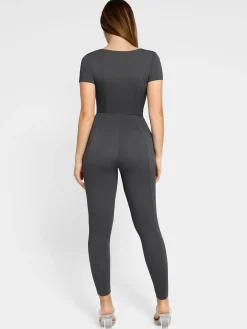 Shapewear Denim Sculpting Dress or Bodysuit or Jumpsuit