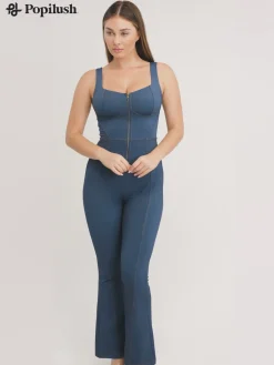 Shapewear Denim Sculpting Dress or Bodysuit or Jumpsuit