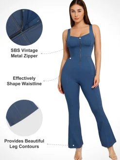 Shapewear Denim Sculpting Dress or Bodysuit or Jumpsuit