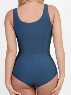 Shapewear Denim Sculpting Dress or Bodysuit or Jumpsuit