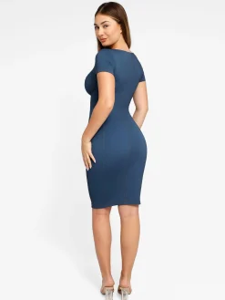 Shapewear Denim Sculpting Dress or Bodysuit or Jumpsuit