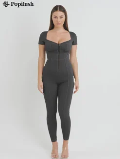 Shapewear Denim Sculpting Dress or Bodysuit or Jumpsuit