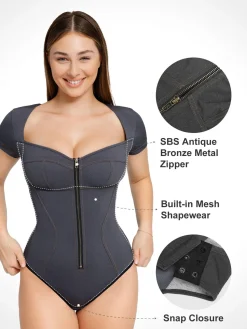 Shapewear Denim Sculpting Dress or Bodysuit or Jumpsuit