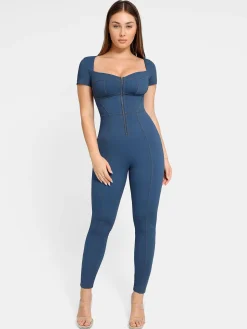 Shapewear Denim Sculpting Dress or Bodysuit or Jumpsuit