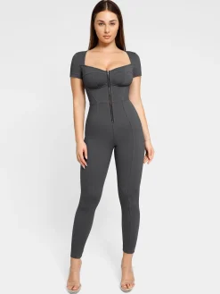 Shapewear Denim Sculpting Dress or Bodysuit or Jumpsuit