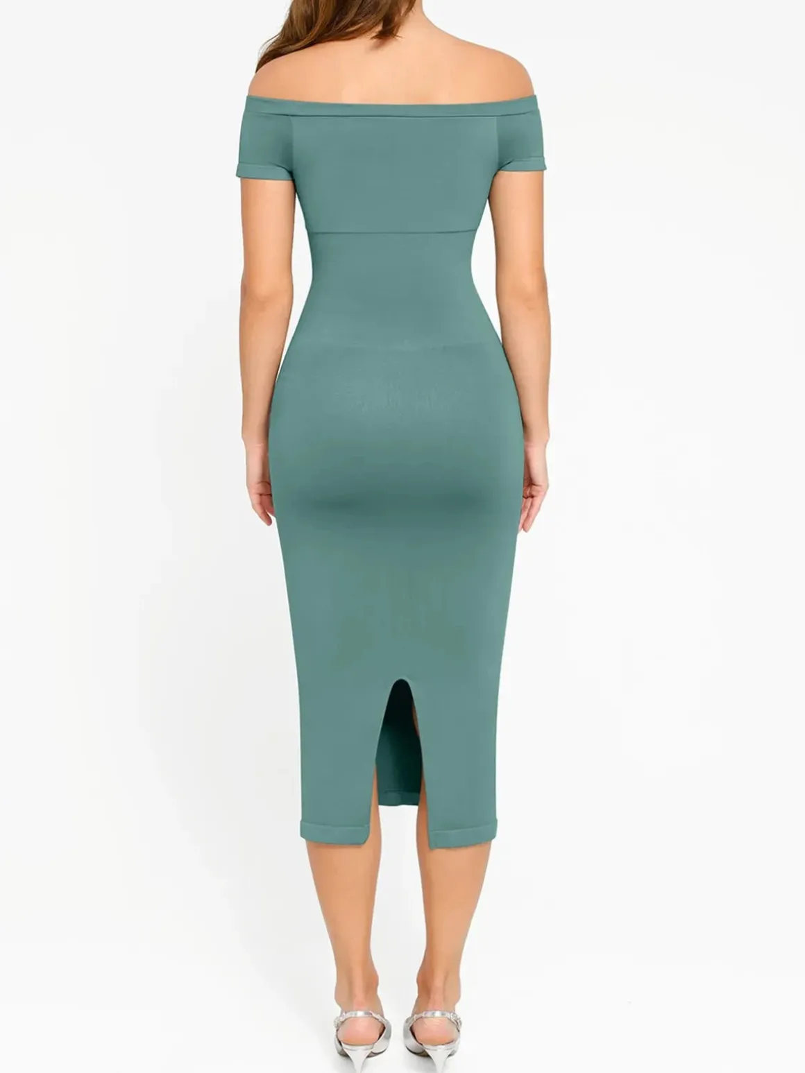 Shapewear Eco-Friendly Off Shoulder Seamless Dress