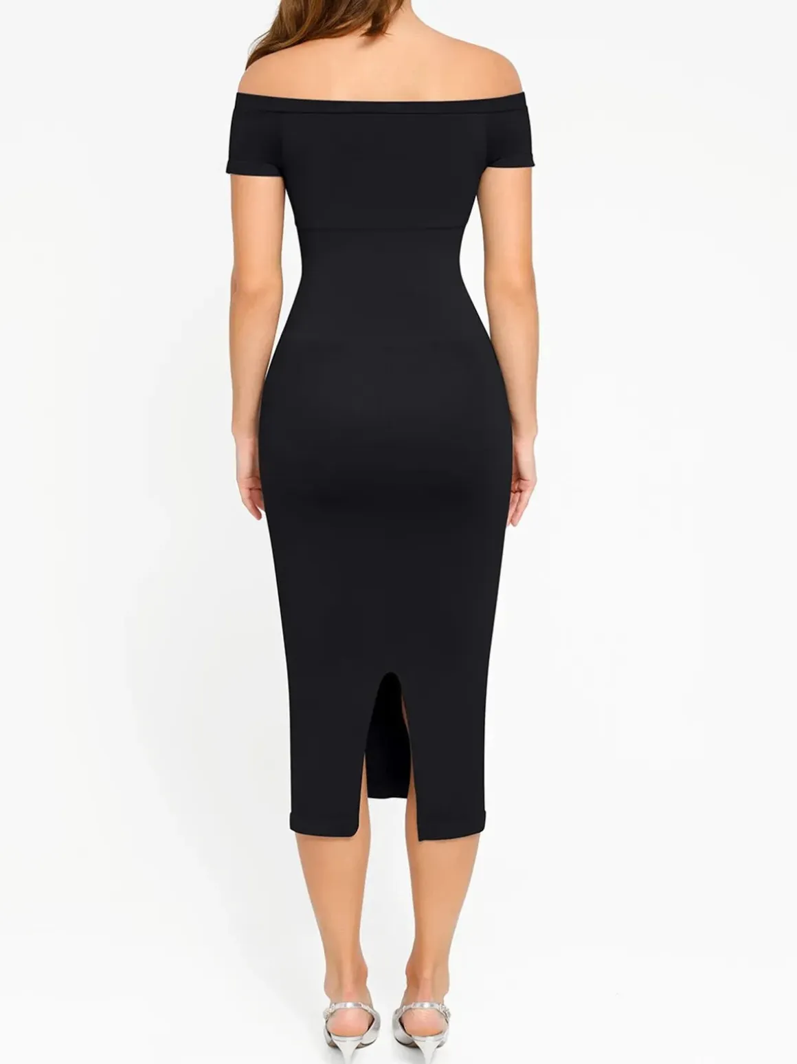 Shapewear Eco-Friendly Off Shoulder Seamless Dress