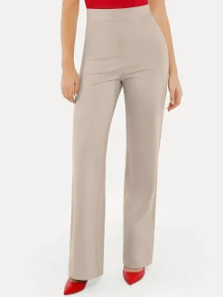 Shapewear Executive High Waisted Wide-Leg Ponte Pants