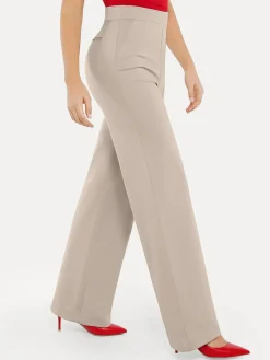 Shapewear Executive High Waisted Wide-Leg Ponte Pants
