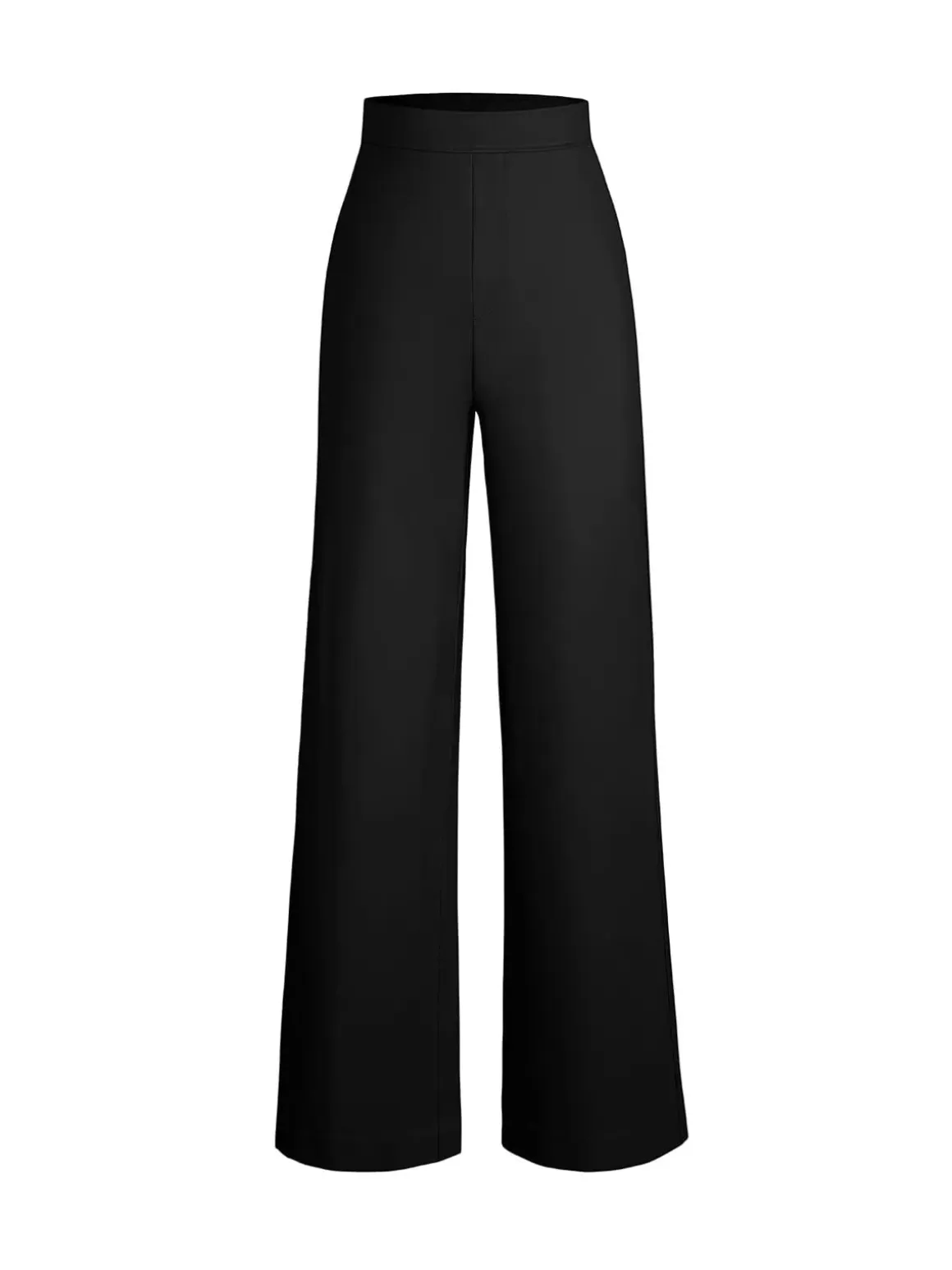 Shapewear Executive High Waisted Wide-Leg Ponte Pants