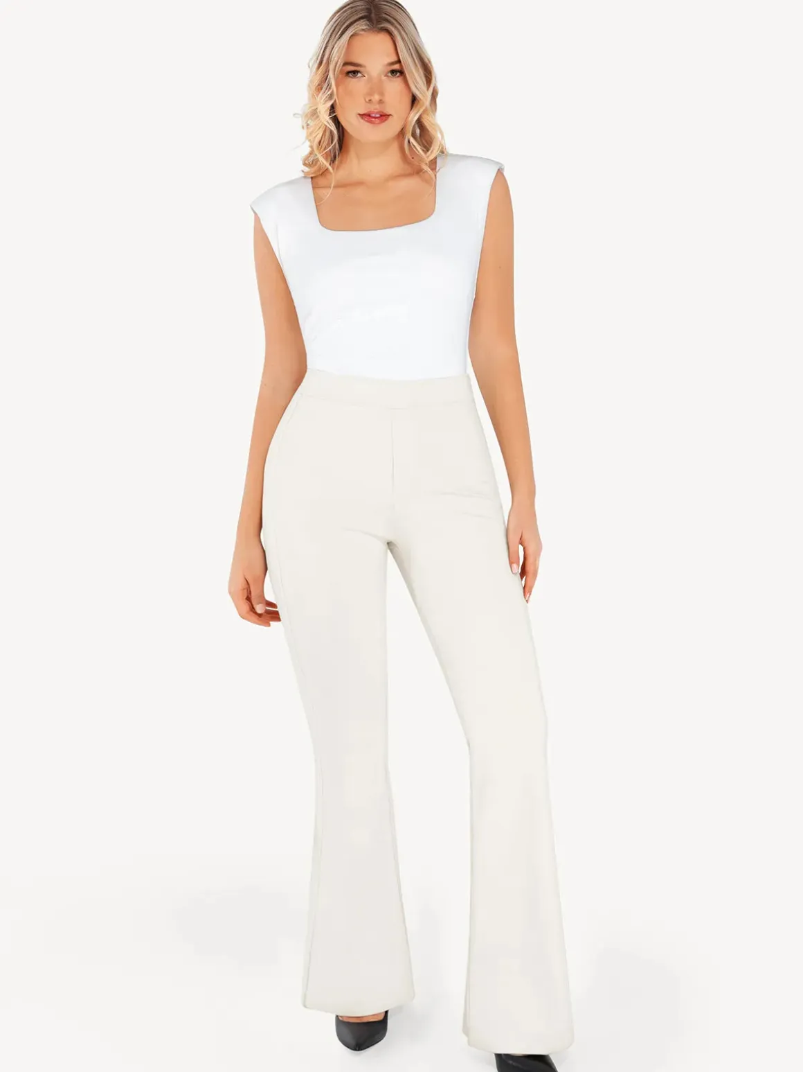 Shapewear Freedom Tummy Control Flare-Leg Ponte Pants