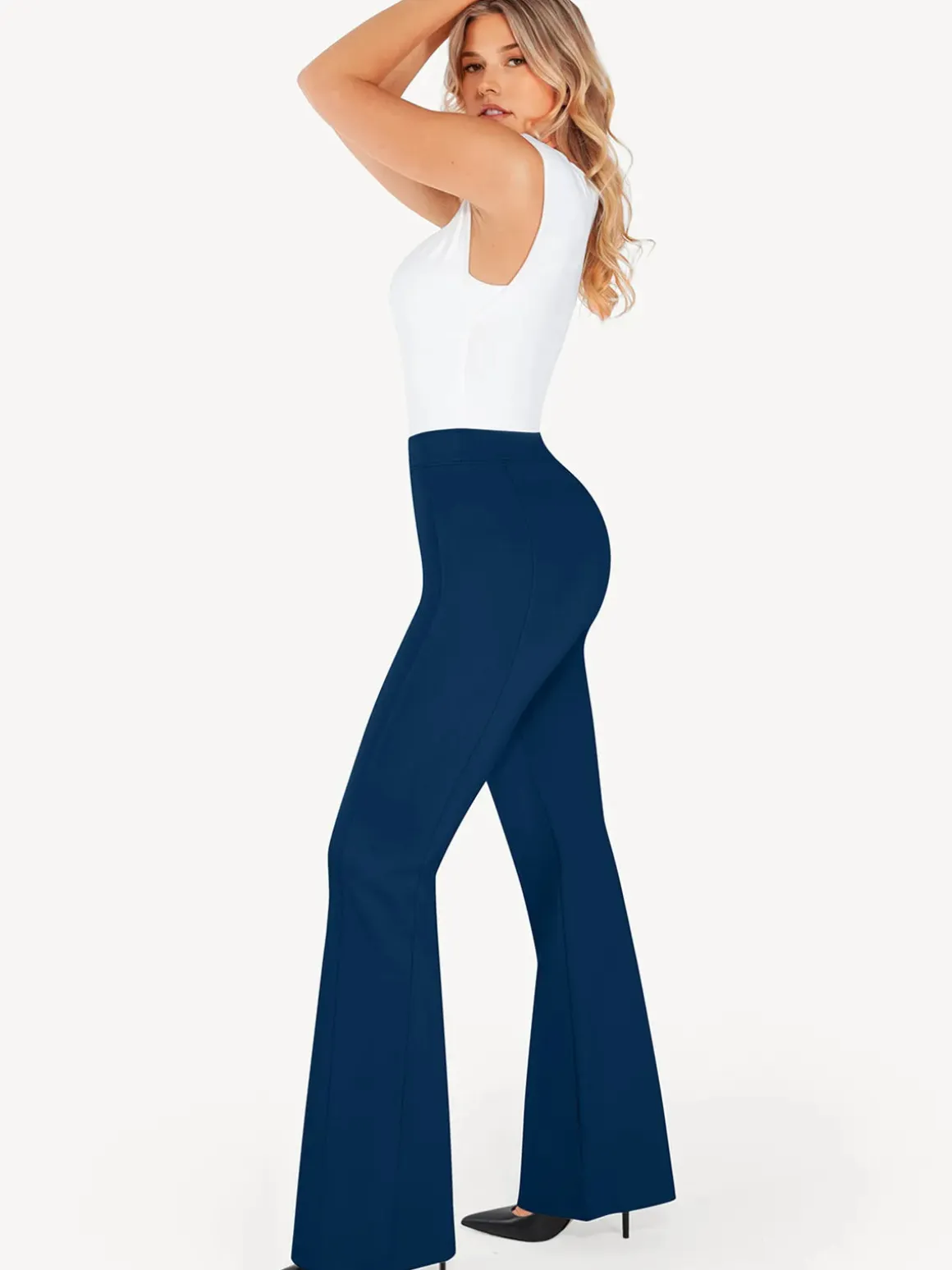 Shapewear Freedom Tummy Control Flare-Leg Ponte Pants