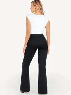 Shapewear Freedom Tummy Control Flare-Leg Ponte Pants