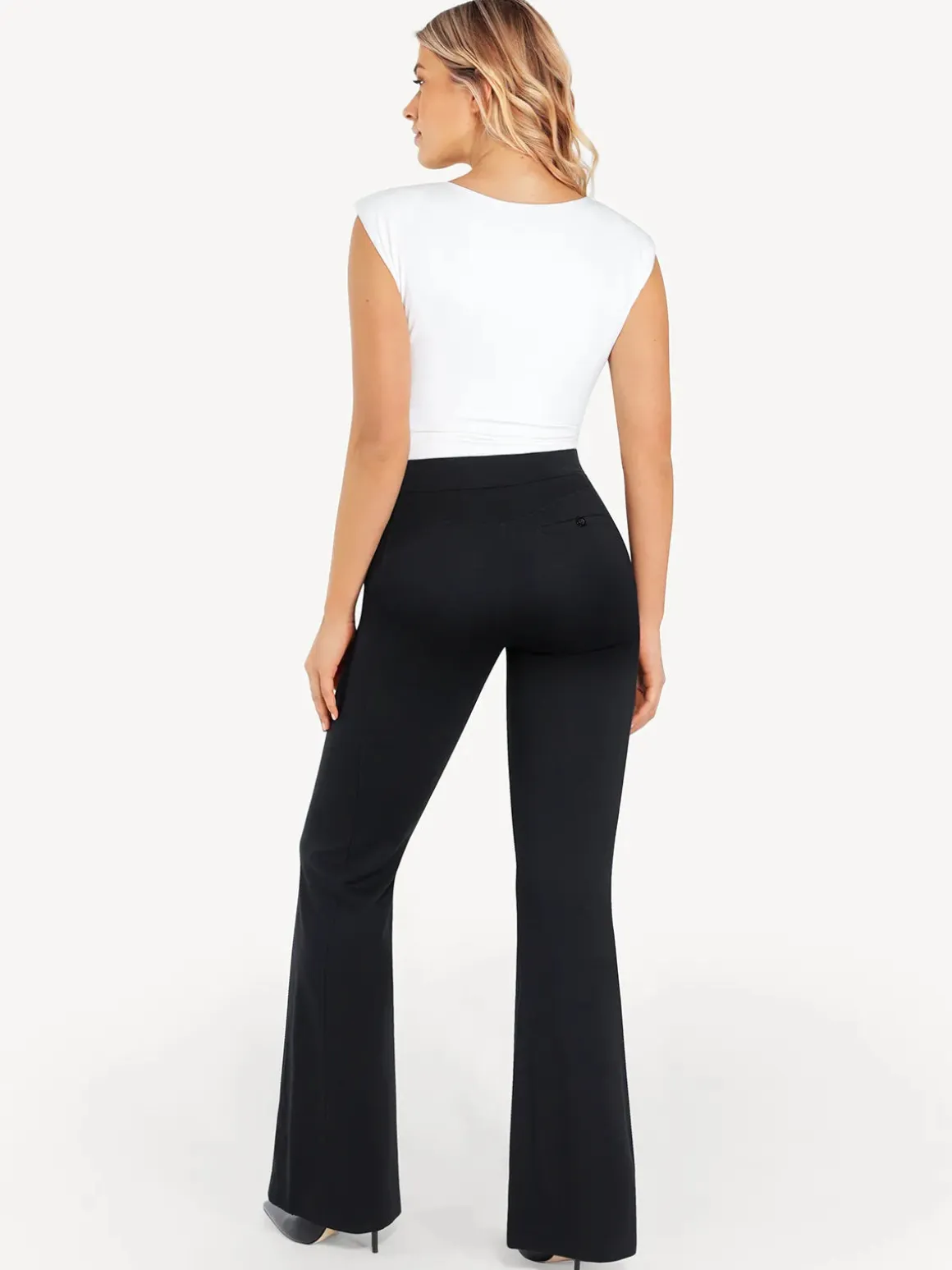 Shapewear Freedom Tummy Control Flare-Leg Ponte Pants