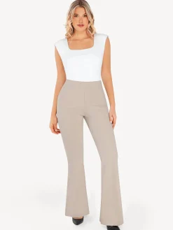 Shapewear Freedom Tummy Control Flare-Leg Ponte Pants