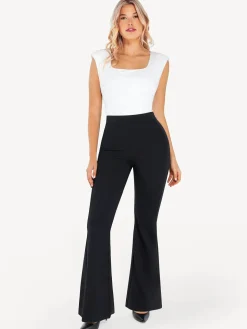 Shapewear Freedom Tummy Control Flare-Leg Ponte Pants