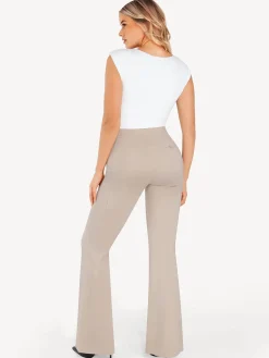 Shapewear Freedom Tummy Control Flare-Leg Ponte Pants
