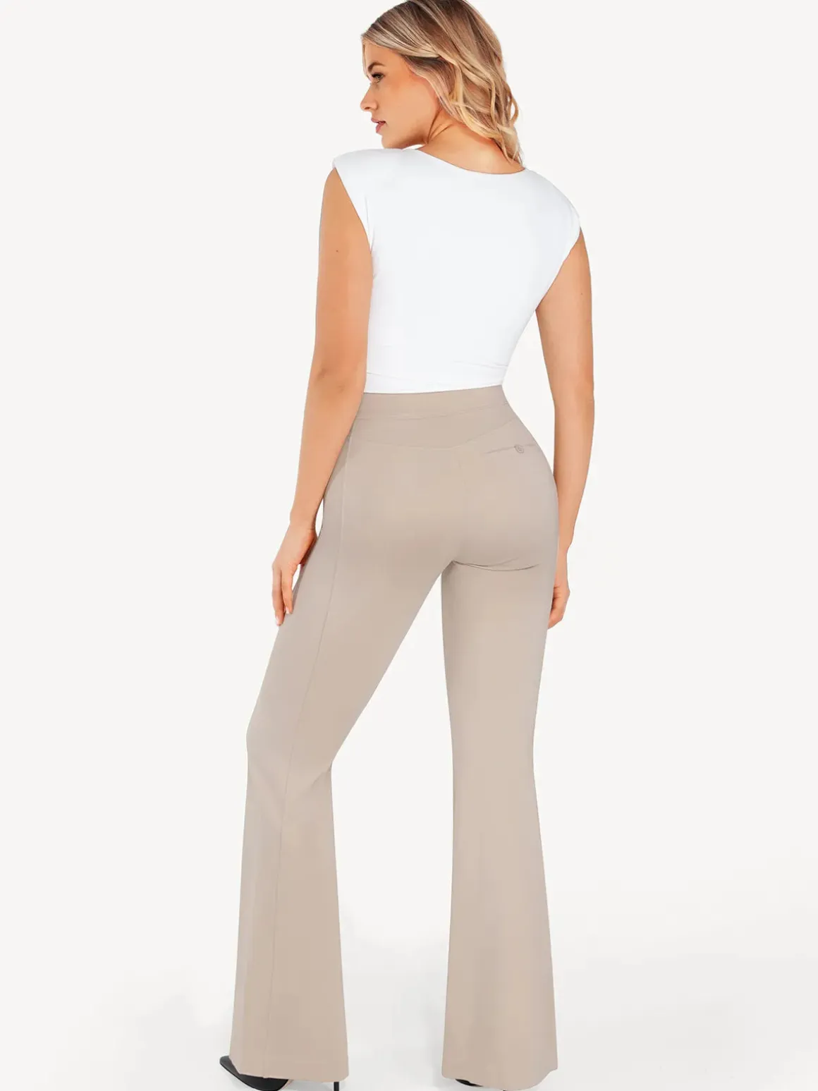 Shapewear Freedom Tummy Control Flare-Leg Ponte Pants