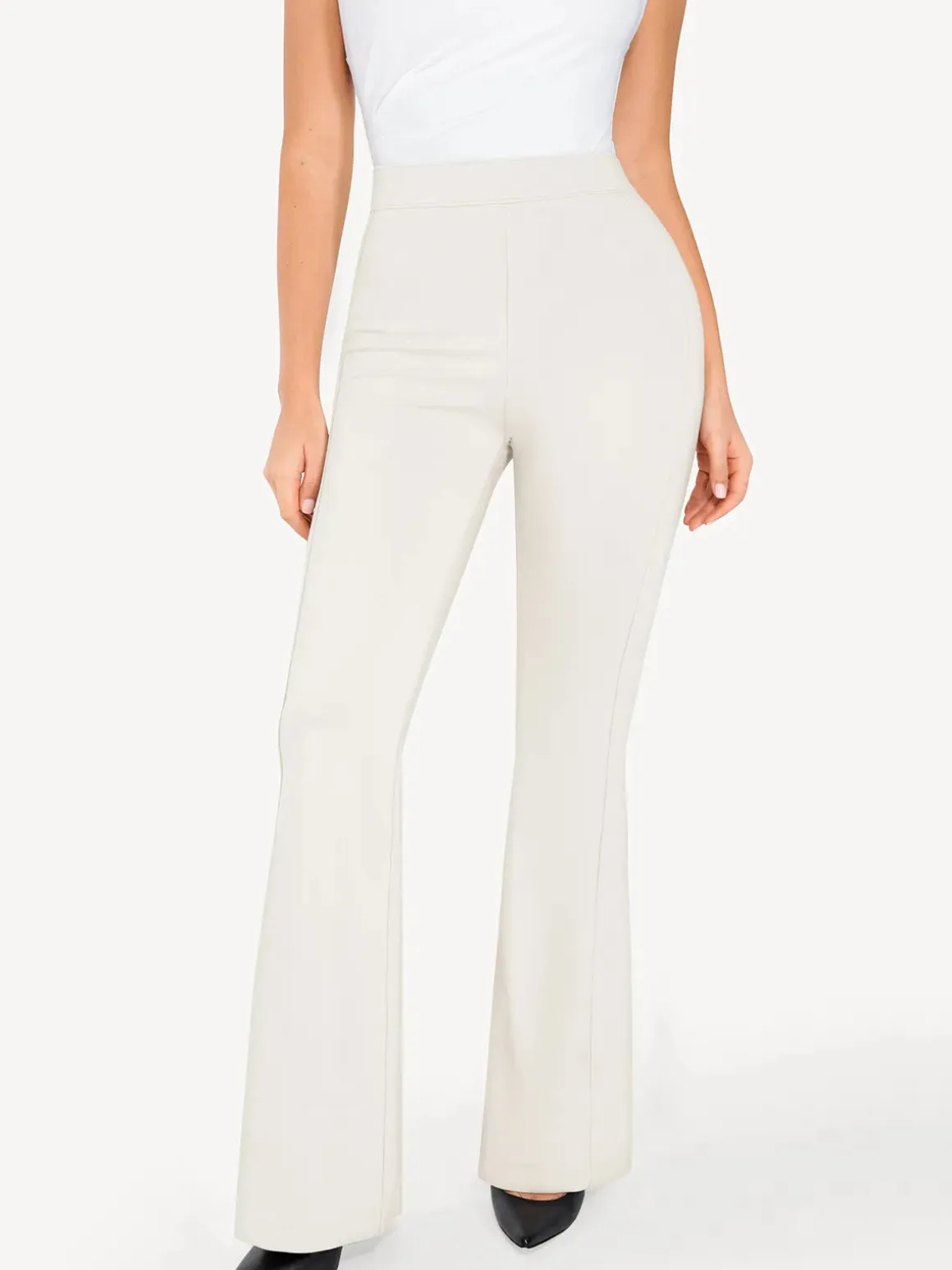 Shapewear Freedom Tummy Control Flare-Leg Ponte Pants