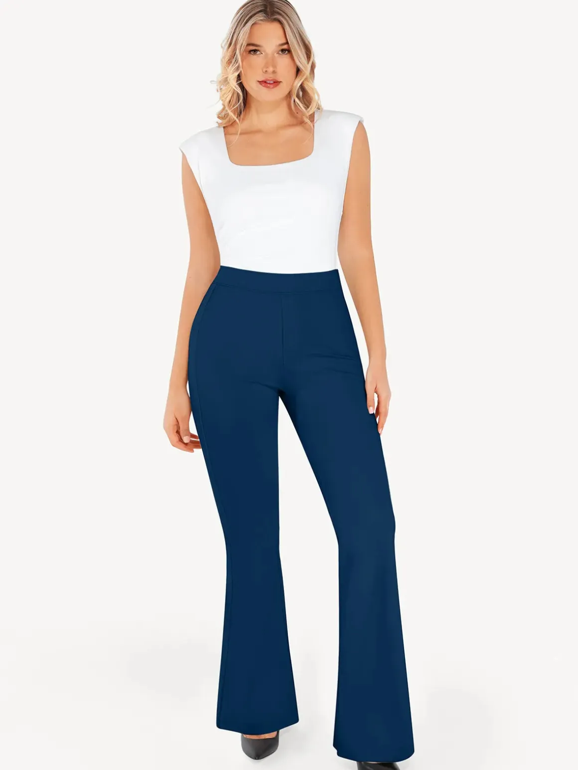 Shapewear Freedom Tummy Control Flare-Leg Ponte Pants