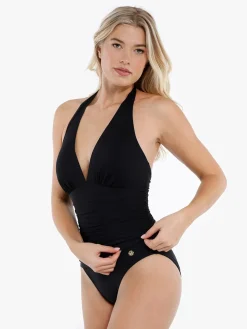 Shapewear Halter Tummy Control One Piece Swimsuit