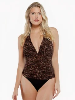 Shapewear Halter Tummy Control One Piece Swimsuit