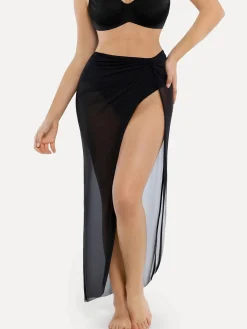 Shapewear Halter Tummy Control Swimsuit And Cover-Up Set