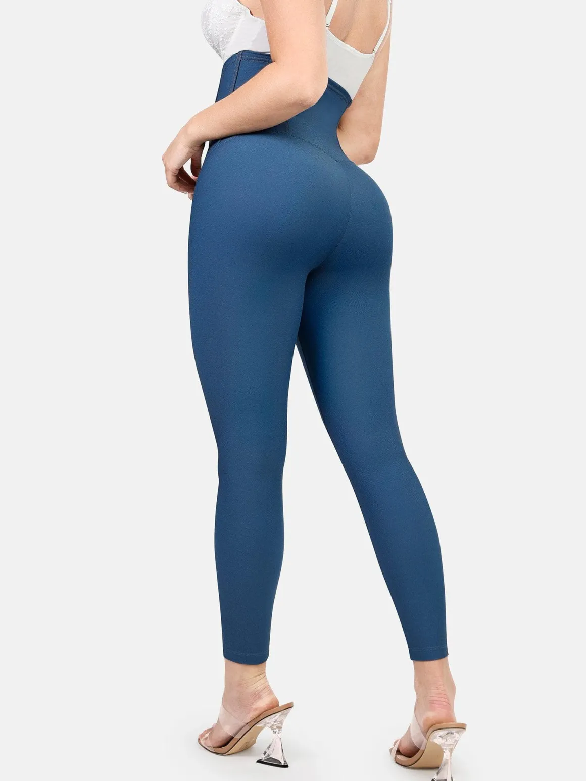 Shapewear High-Waist Tummy Control Denim Leggings