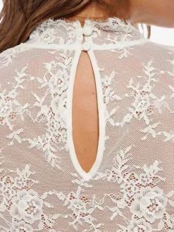 Shapewear 2-in-1 Lace Overlay Sculpting Dress