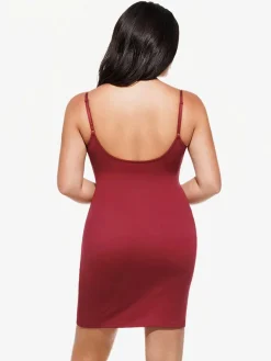 Shapewear 2-in-1 Lace Overlay Sculpting Dress