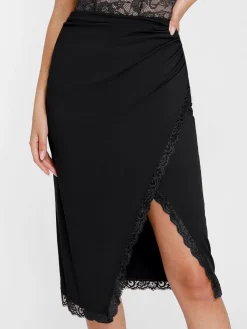 Shapewear Lace Corset Bra or Slimming Midi Wrap Skirt