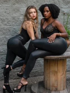 Shapewear Lace Deep V-Neck Sculpting Thong Bodysuit