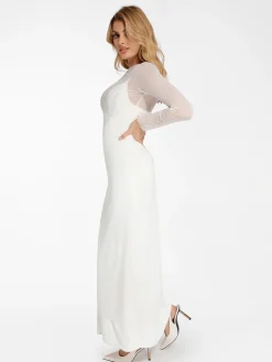 Shapewear Lace Dress Sheer Mesh Cover-Up Set