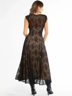 Shapewear Lace Fantasy Mini & Maxi Sculpting Dress Set