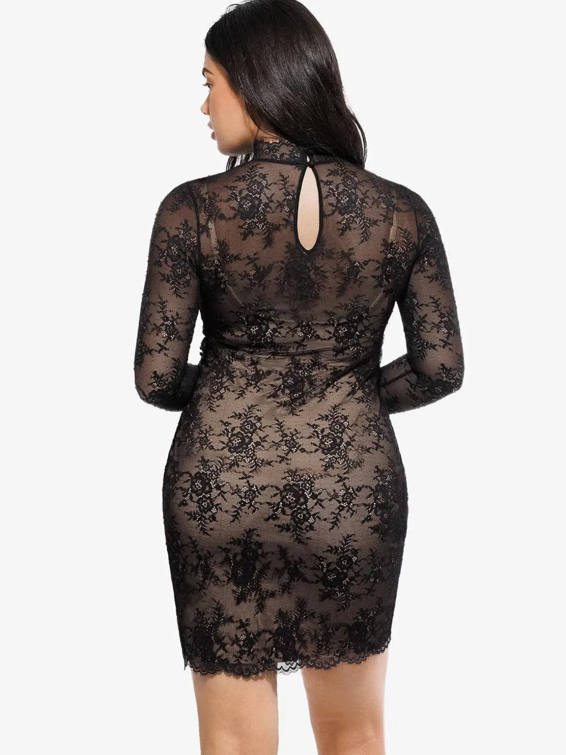 Shapewear Lace Fantasy Mini & Maxi Sculpting Dress Set
