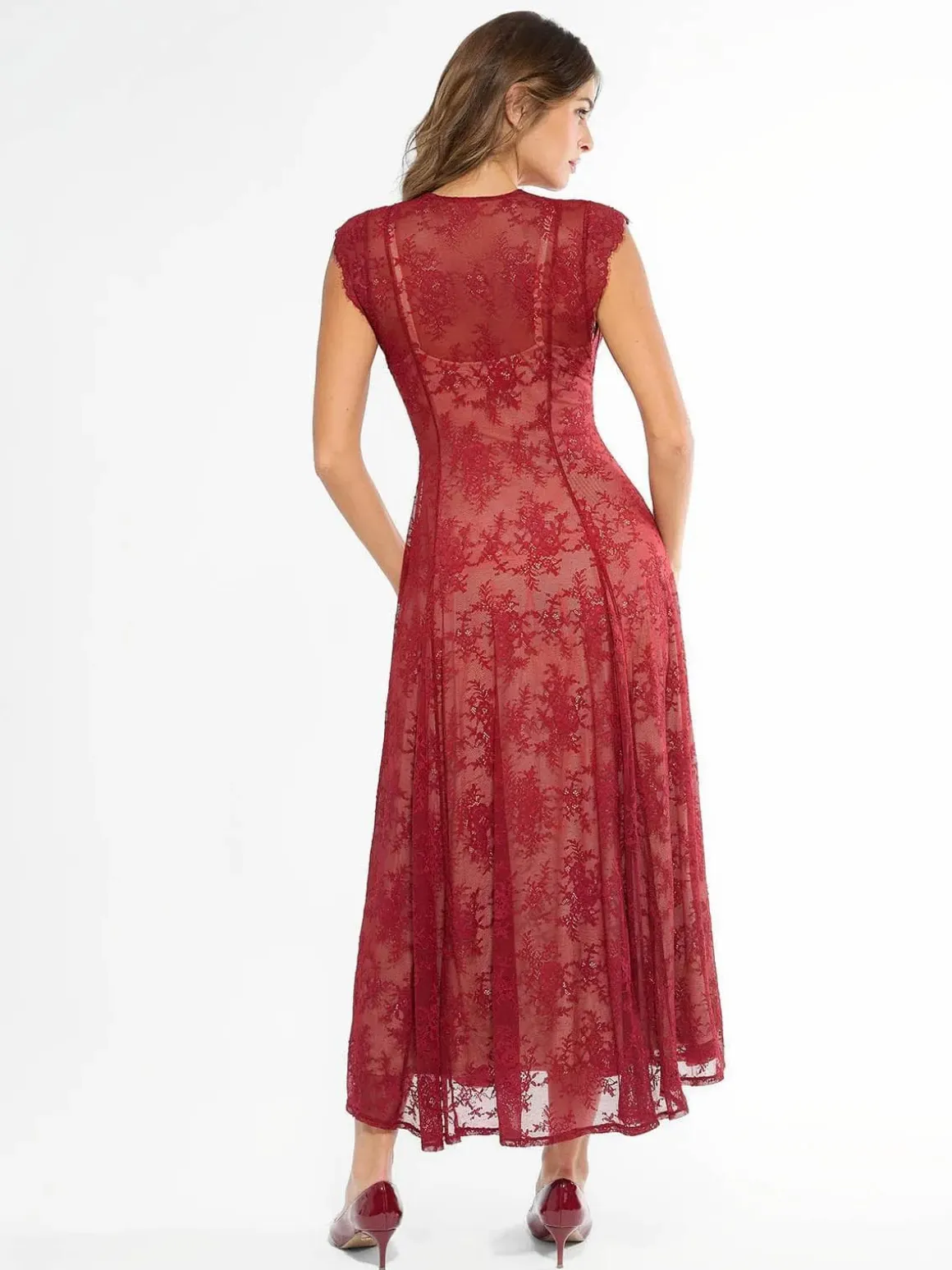 Shapewear Lace Fantasy Mini & Maxi Sculpting Dress Set