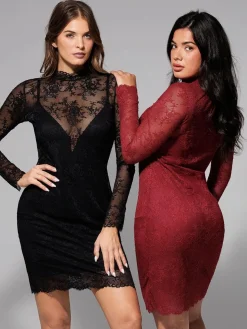 Shapewear Lace Fantasy Mini & Maxi Sculpting Dress Set