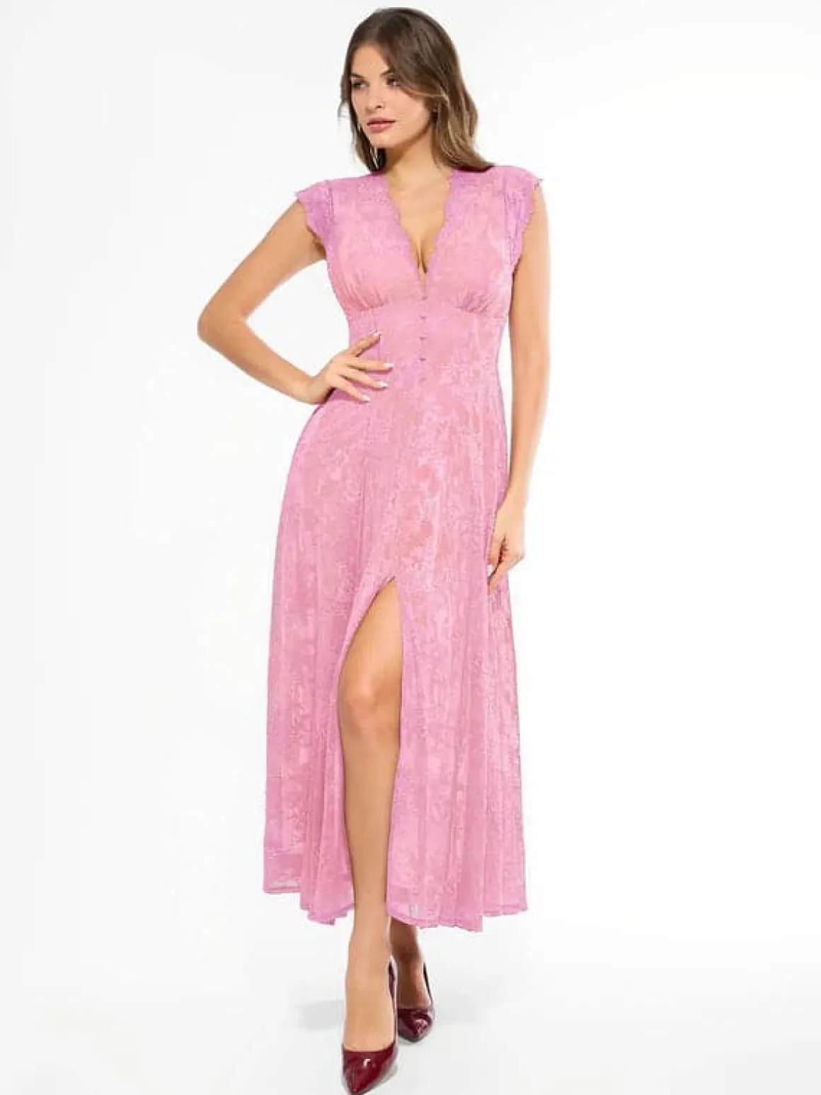 Shapewear Lace Fantasy Mini & Maxi Sculpting Dress Set